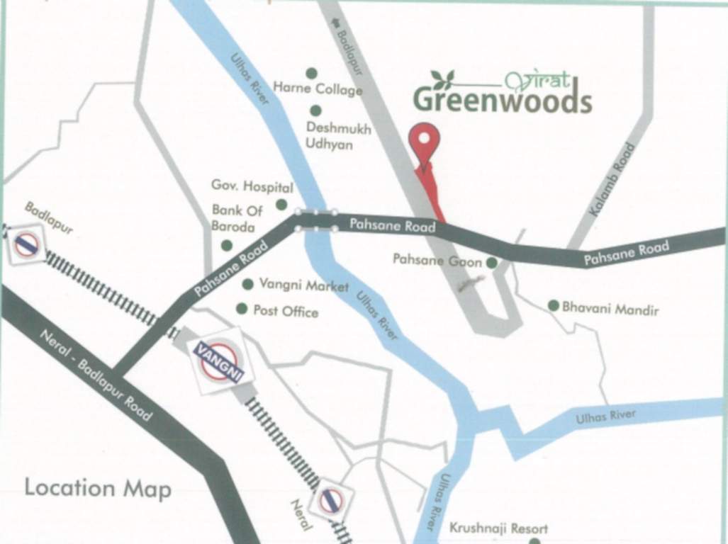 greenwoods wing c Images for Location Plan of Vraj Greenwoods Wing C