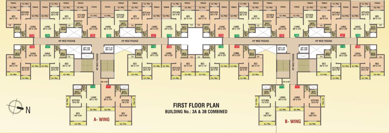 Images for Cluster Plan of Sun Paramount Enclave