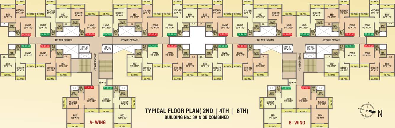 Images for Cluster Plan of Sun Paramount Enclave