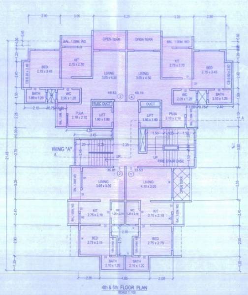  sky-avenue Sky Avenue Wing A Cluster Plan
