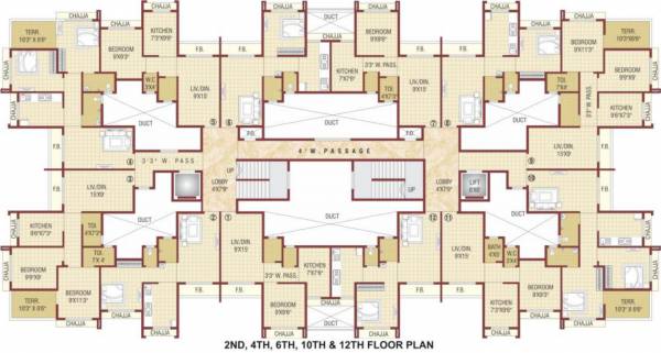 Images for Cluster Plan of Tulsi Sharnam