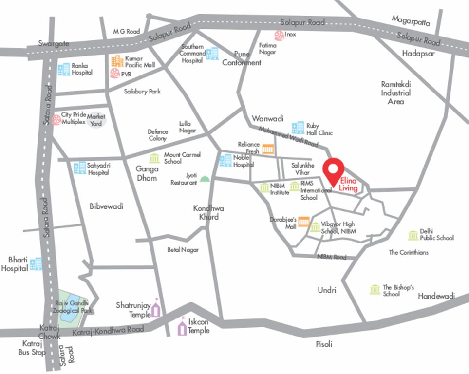 Images for Location Plan of Chaphalkar Elina Living Wing C And D