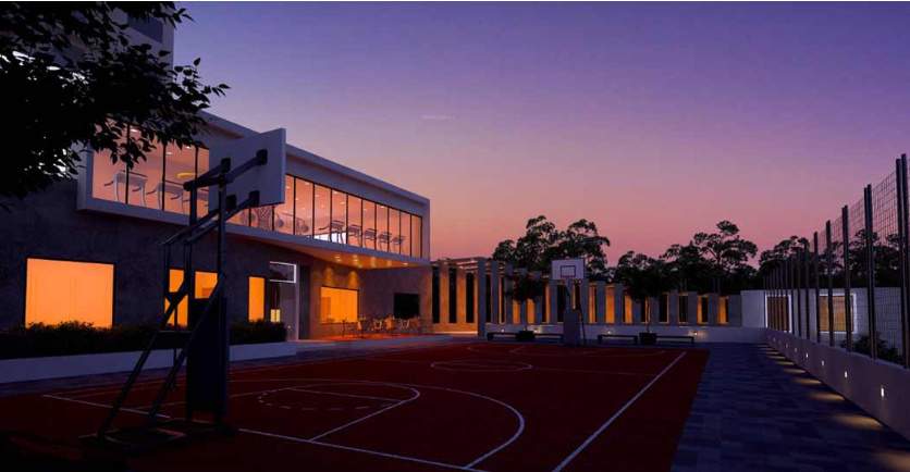  elina living wing c and d Basketball Court