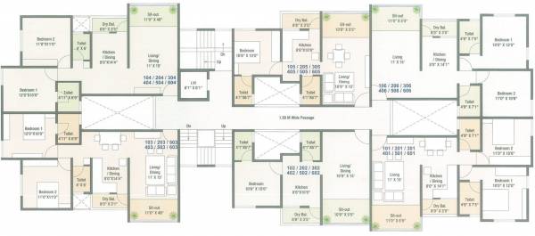 Images for Cluster Plan of Trinity Green Hive 65