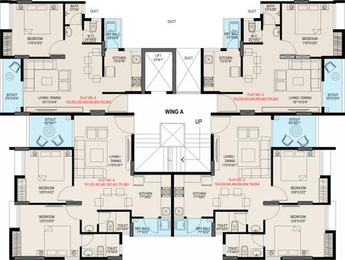 Images for Cluster Plan of Kiran Shubharambh