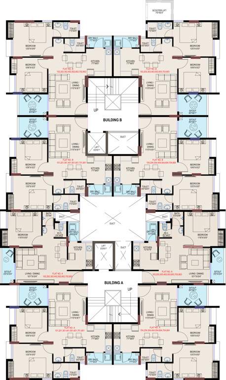 Images for Cluster Plan of Kiran Shubharambh
