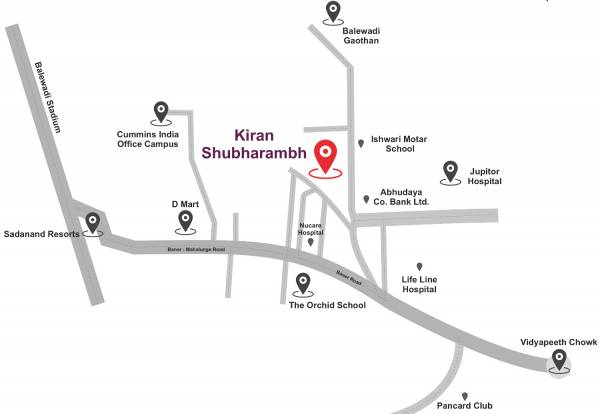 Images for Location Plan of Kiran Shubharambh