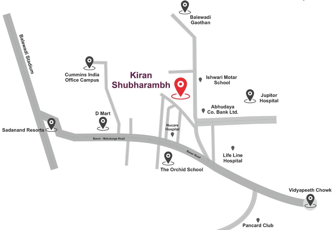 Images for Location Plan of Kiran Shubharambh