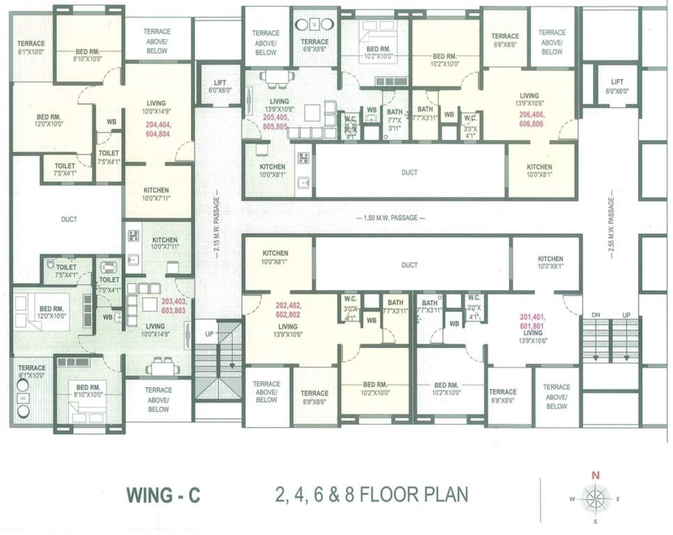 Images for Cluster Plan of Shyama Wisteria C Building Phase II