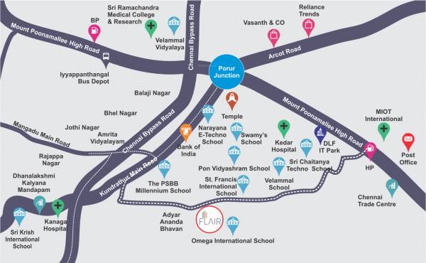 Images for Location Plan of Chozha Flair