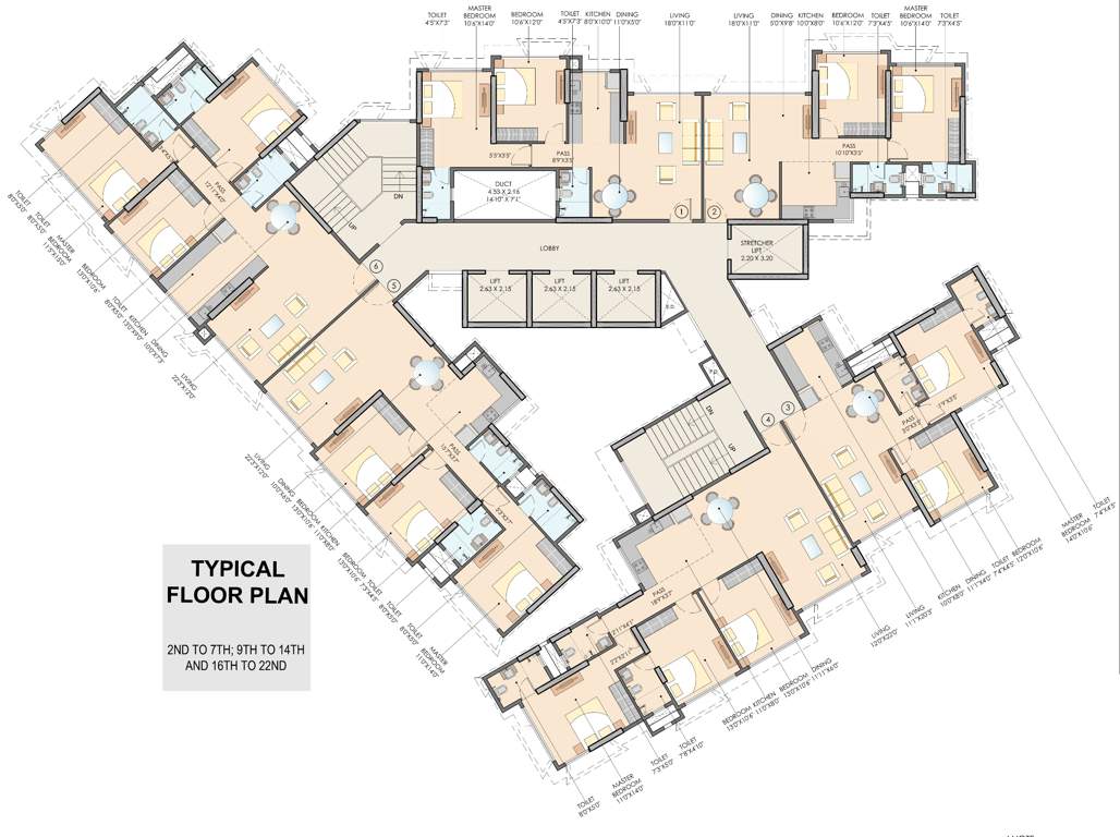 Images for Cluster Plan of Concrete Sai Samast