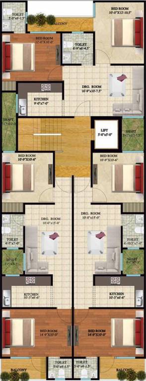 Images for Cluster Plan of SSG Yash Residency 2