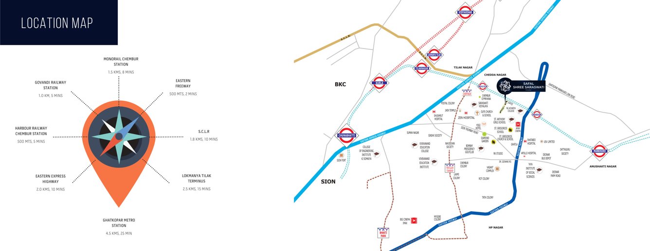  shree saraswati chsl plot 8b Location Plan
