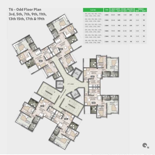  hi-life-phase-2 T6 Building Cluster Plan