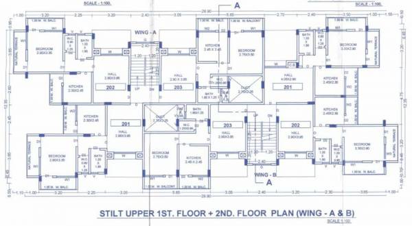  residency Omkar Residency Cluster Plan
