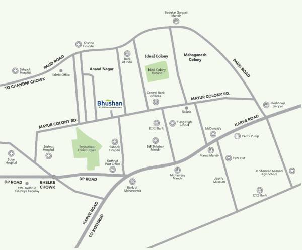  bhushan Location Plan