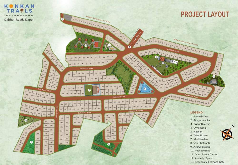 trails lifespace Layout Plan