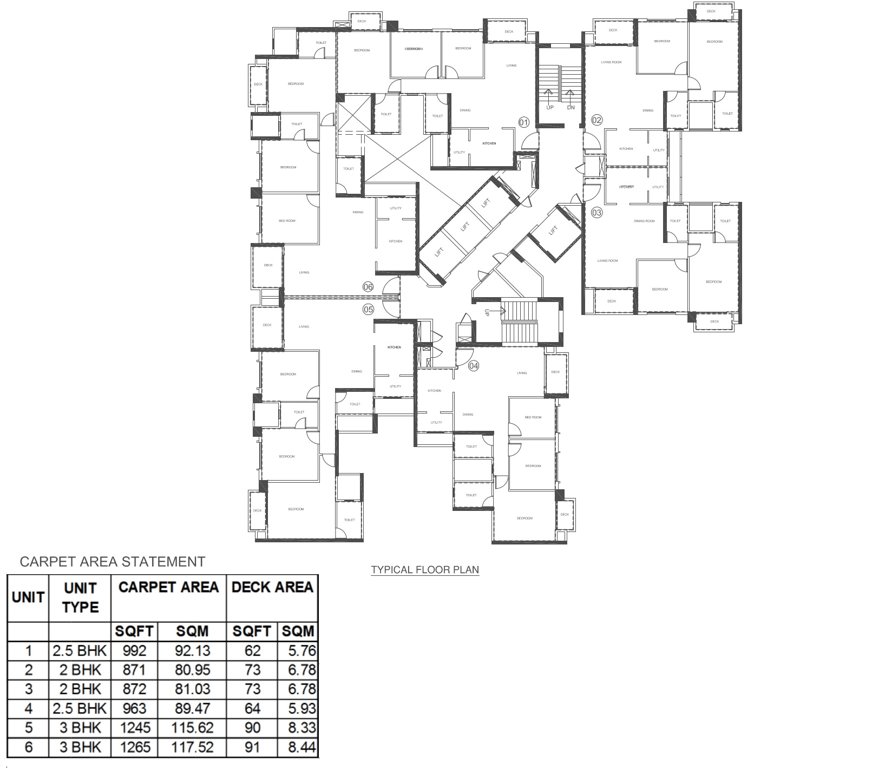 Images for Cluster Plan of Hiranandani Evita