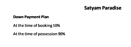 Payment Plan