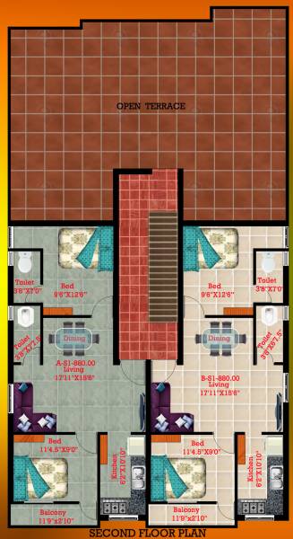 Images for Cluster Plan of Bharathi Sai Park