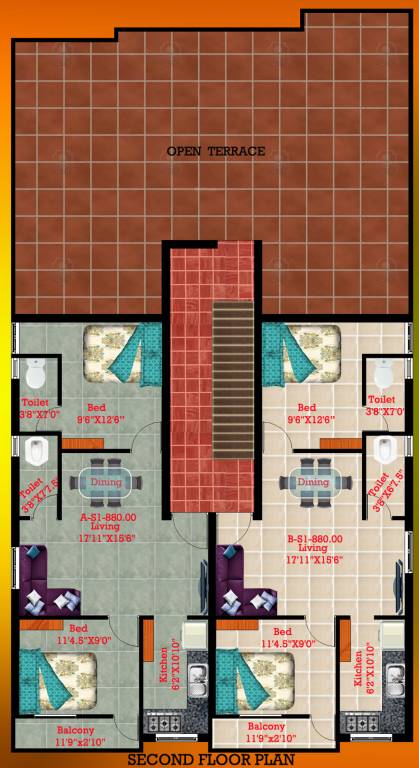 Images for Cluster Plan of Bharathi Sai Park