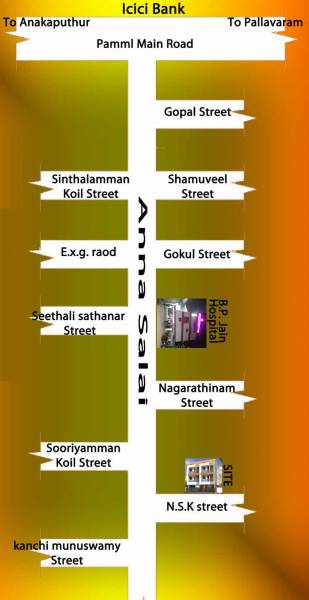 Images for Location Plan of Bharathi Sai Park