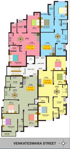 Images for Cluster Plan of Eeshani Laxmi Nivas