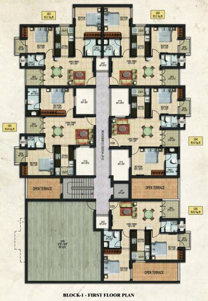 Images for Cluster Plan of Sankar Homestead