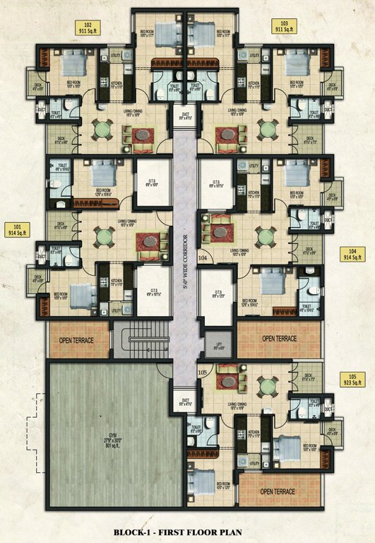Images for Cluster Plan of Sankar Homestead