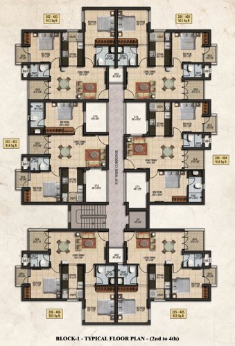 Images for Cluster Plan of Sankar Homestead