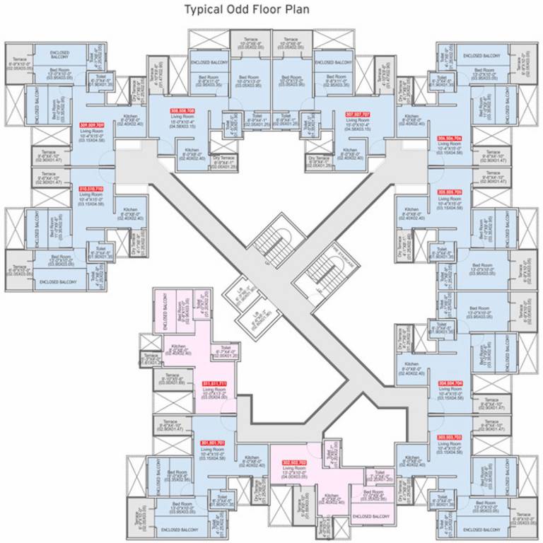  utopia Utopia Odd Typical Cluster Plan
