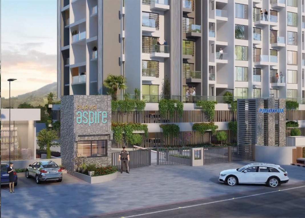 purva aspire Entrance Gate Security Cabin