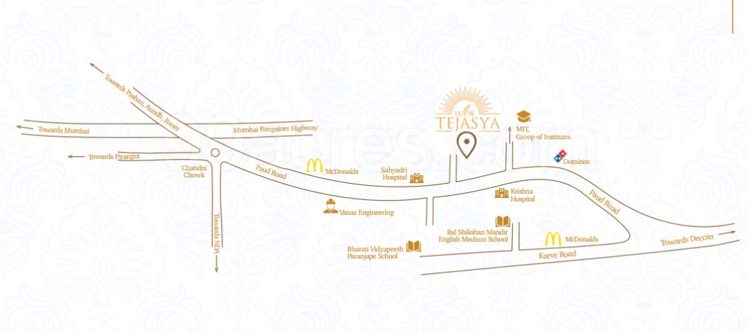  tejasya Location Plan