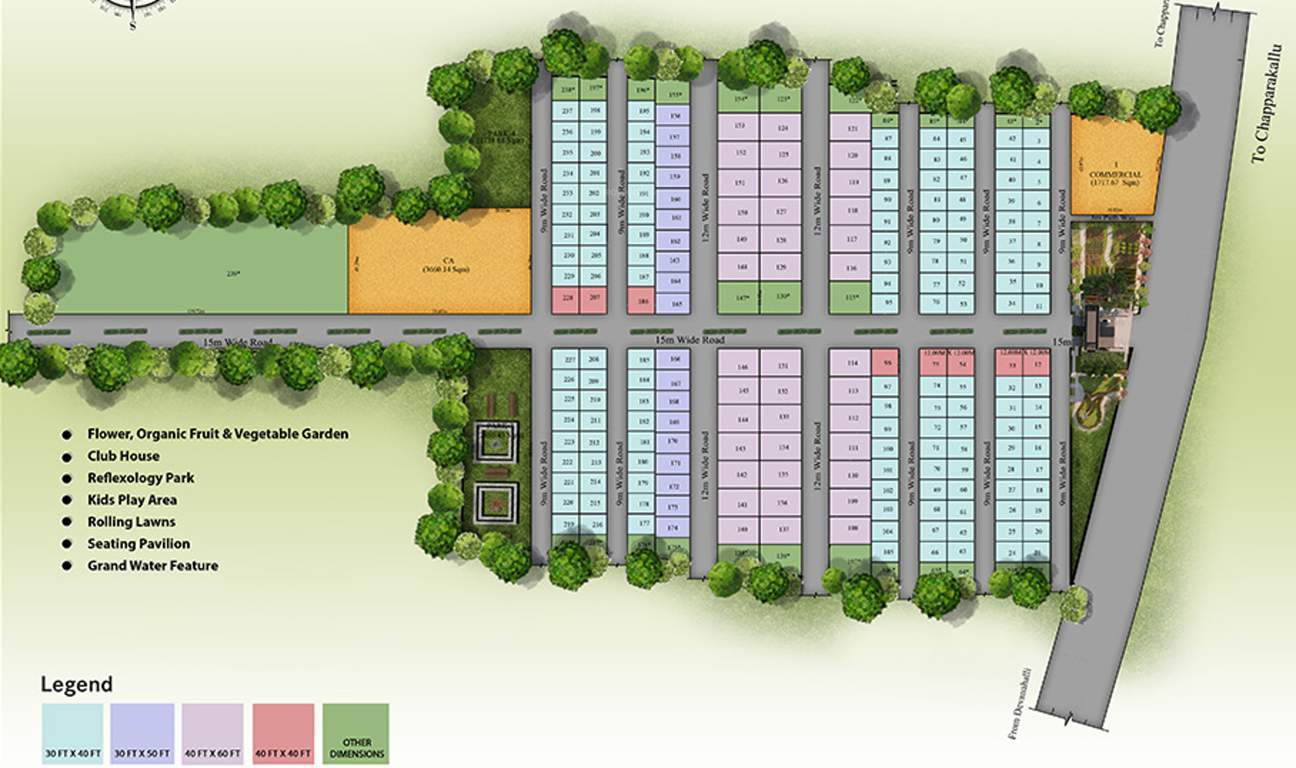  greens Images for Layout Plan of Century Greens