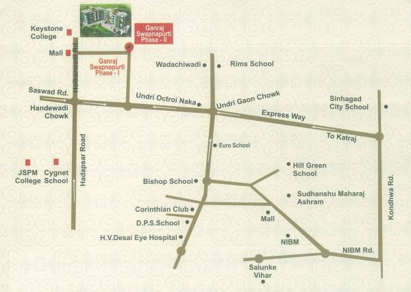 Images for Location Plan of Ganraj Swapnapurti Phase II