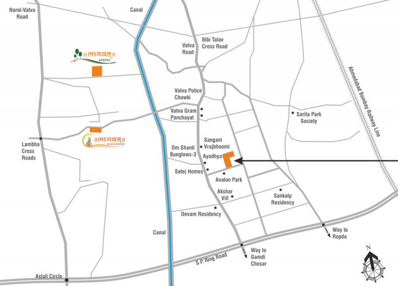 Images for Location Plan of Shreenath Bhagwat Villa