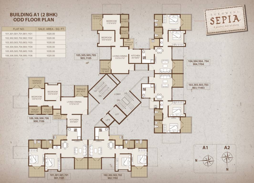  sepia phase ii  Cluster Plan