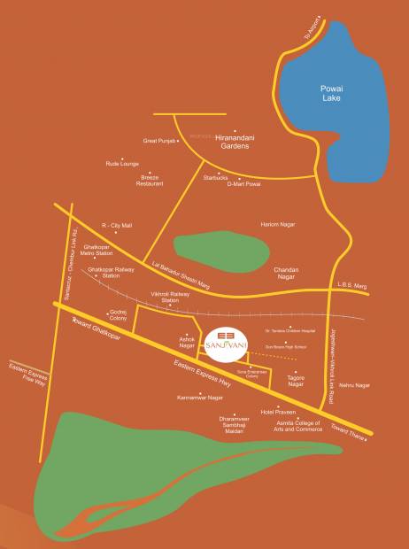 Images for Location Plan of Puneet Sanjivani Phase 2 Floor 17 To Floor 20
