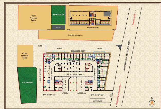  sapphire a wing Master Plan