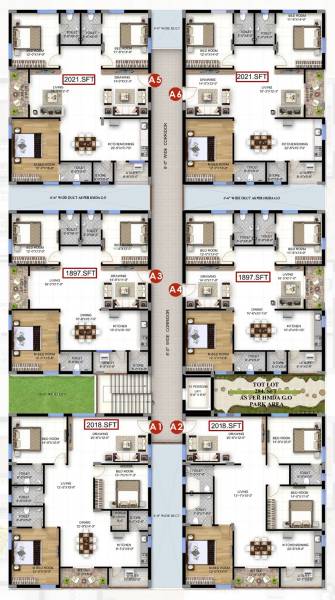 Block A Cluster Plan bhuvi Block A Cluster Plan