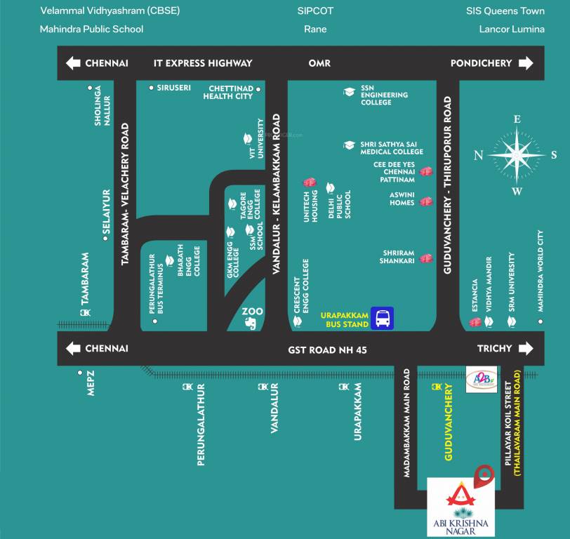 Images for Location Plan of Amazze Abi Krishna Nagar