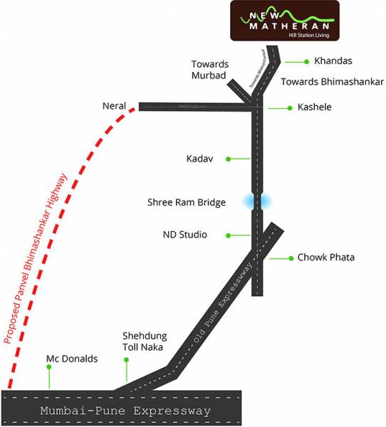 Images for Location Plan of Wings New Matheran