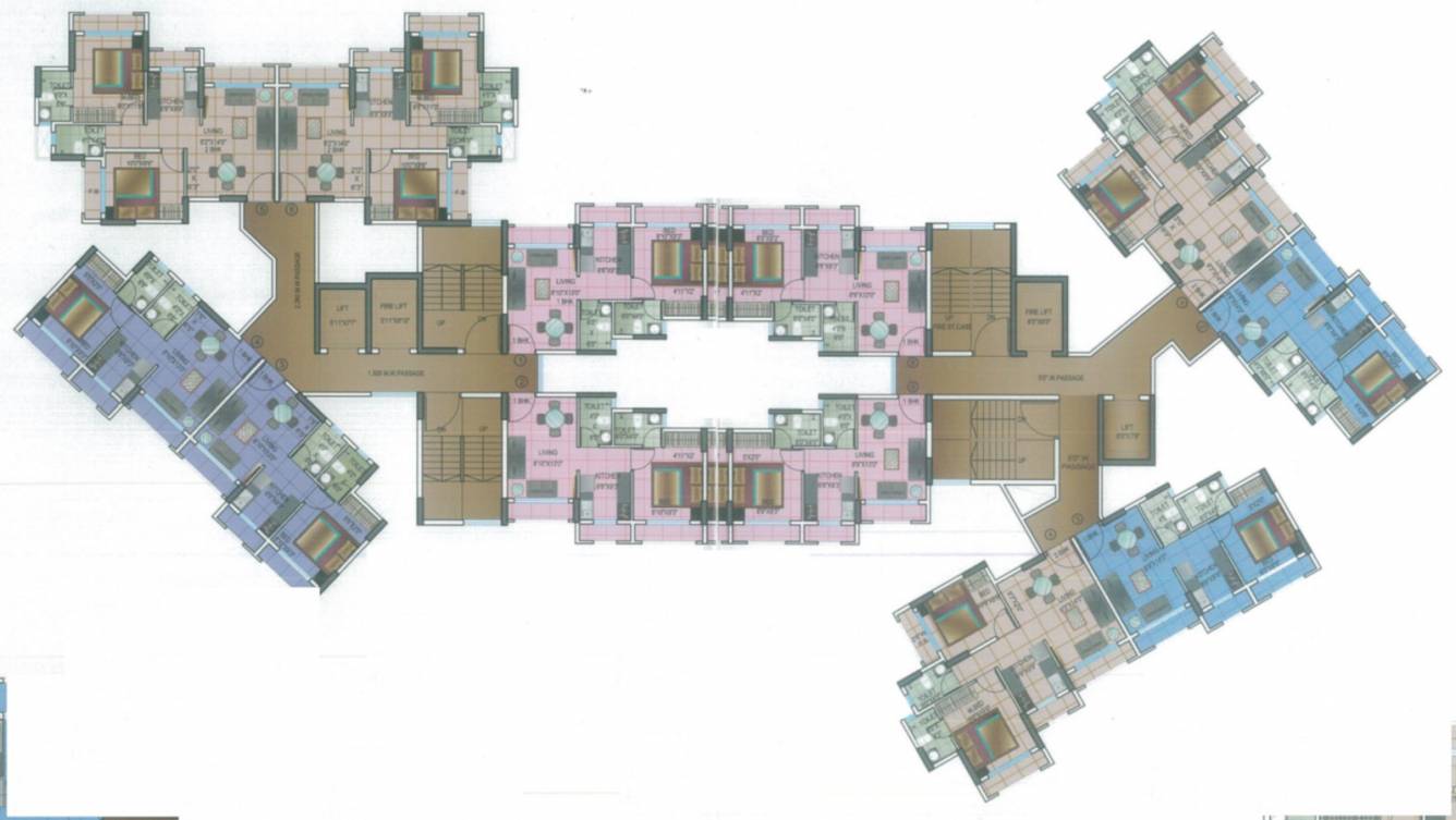 Images for Cluster Plan of JSB Nakshatra Pride II