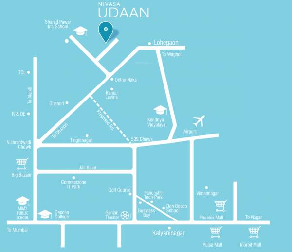 Images for Location Plan of Nivasa Udaan Phase II