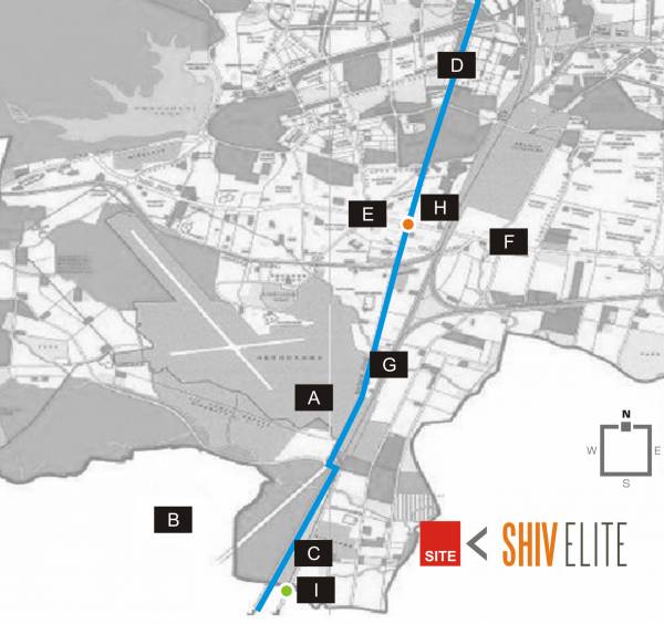 Images for Location Plan of Om Shivam Shiv Elite Phase IV Geranium