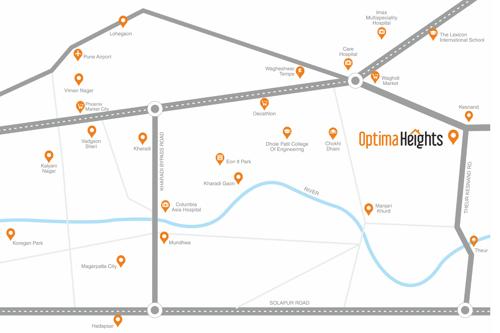 Images for Location Plan of Avnee Optima Heights Building E