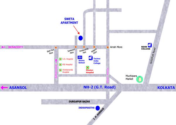 Images for Location Plan of Amrita Sweta Apartment