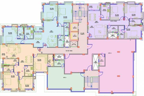  ekam-solace Typical 1st Floor Plan