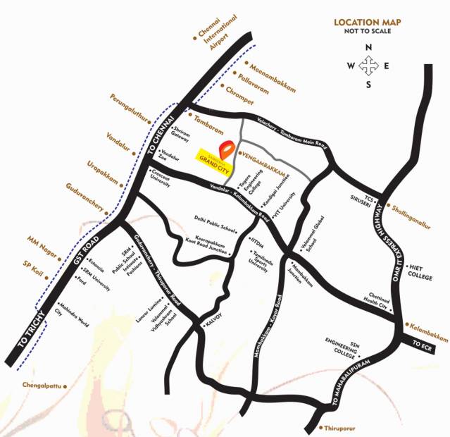 Images for Location Plan of Vishwak Sameeraa Grand City