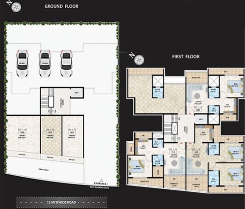  aura Images for Cluster Plan of Tapovan Aura